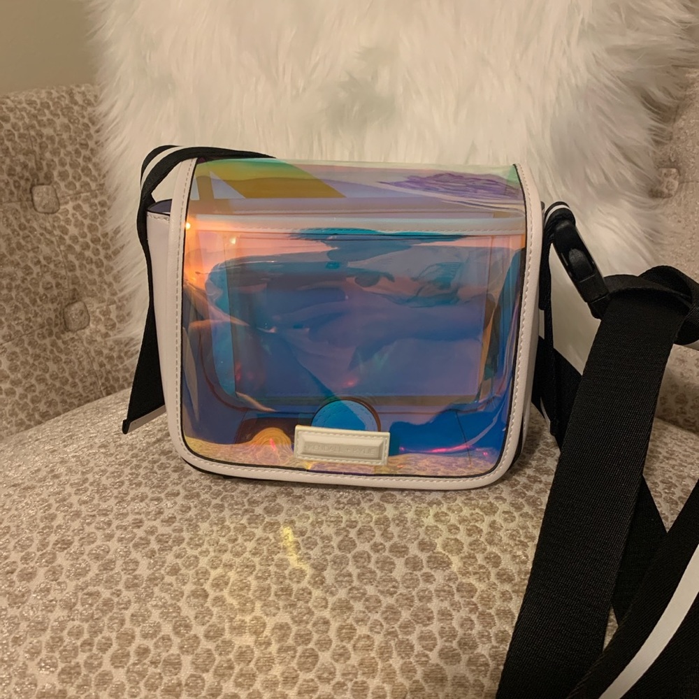 Kendall + Kylie holographic purse